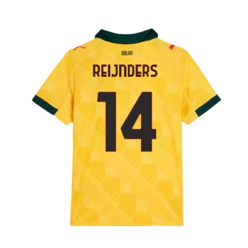 2025-2026 AC Milan Third Shirt (Kids) (Reijnders 14)