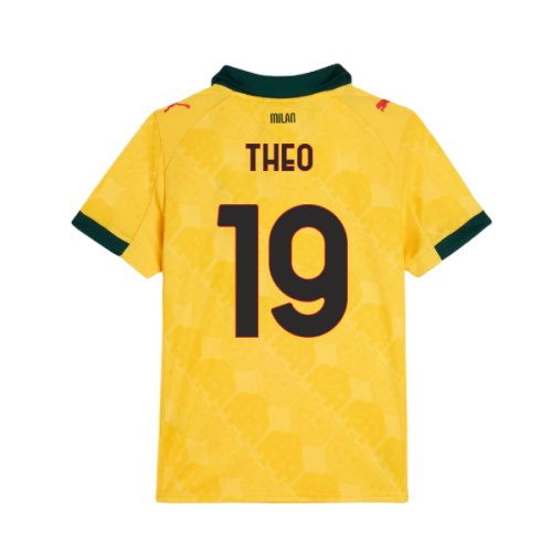 2025-2026 AC Milan Third Shirt (Kids) (Theo 19)