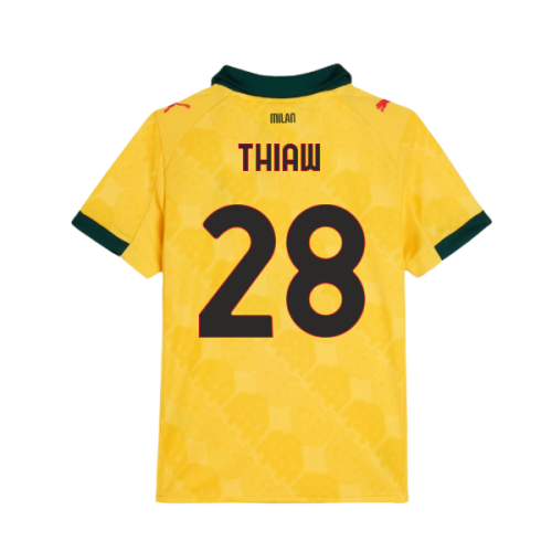 2025-2026 AC Milan Third Shirt (Kids) (Thiaw 28)