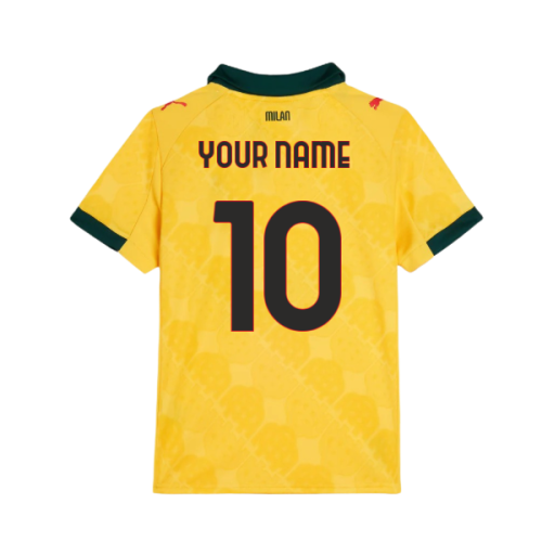 2025-2026 AC Milan Third Shirt (Kids) (Your Name)