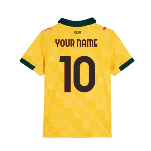 2025-2026 AC Milan Third Shirt (Kids) (Your Name)