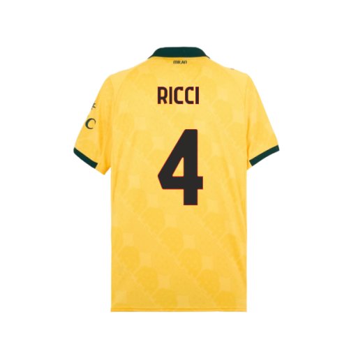 2025-2026 AC Milan Third Shirt (Ricci 4)