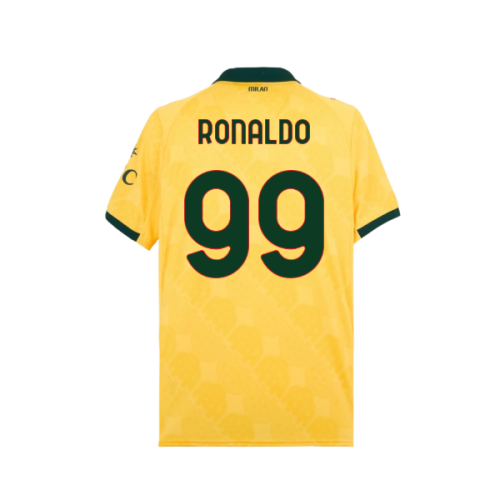 2025-2026 AC Milan Third Shirt (Ronaldo 99)