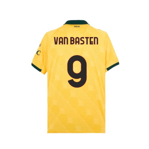 2025-2026 AC Milan Third Shirt (Van Basten 9)