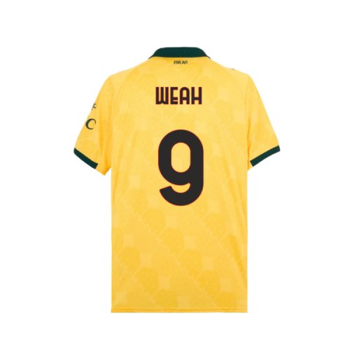 2025-2026 AC Milan Third Shirt (Weah 9)