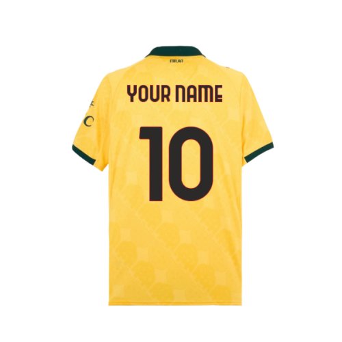 2025-2026 AC Milan Third Shirt (Your Name)