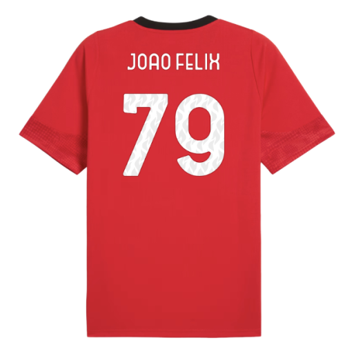 2025-2026 AC Milan Training Jersey (Red) (Joao Felix 79)