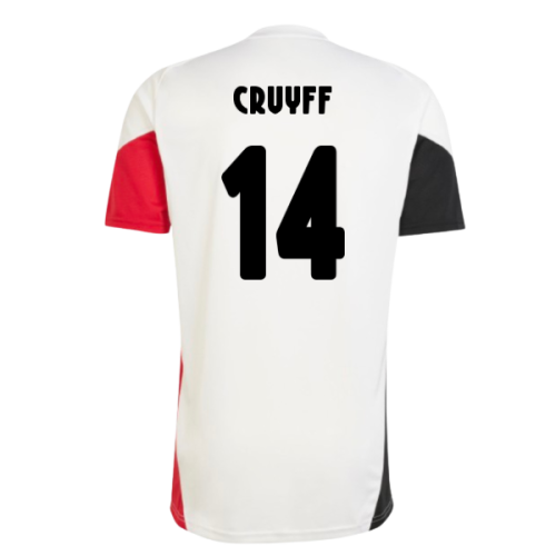 2025-2026 Ajax Training Shirt (White) (Cruyff 14)