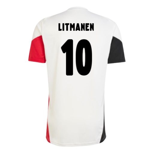 2025-2026 Ajax Training Shirt (White) (Litmanen 10)