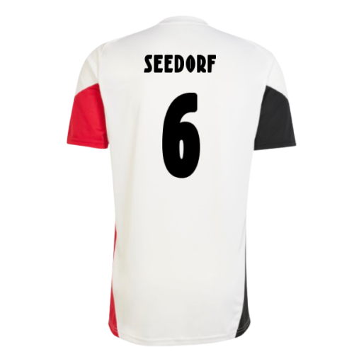 2025-2026 Ajax Training Shirt (White) (Seedorf 6)