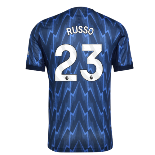2025-2026 Arsenal Authentic Away Shirt (Russo 23)