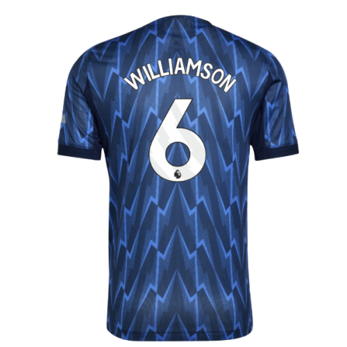 2025-2026 Arsenal Authentic Away Shirt (Williamson 6)