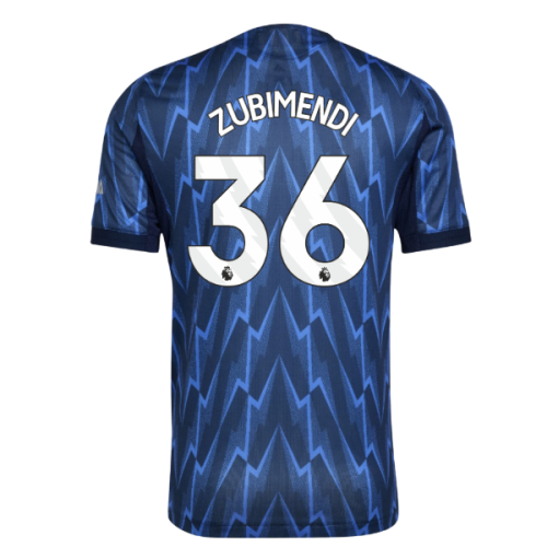 2025-2026 Arsenal Authentic Away Shirt (Zubimendi 36)