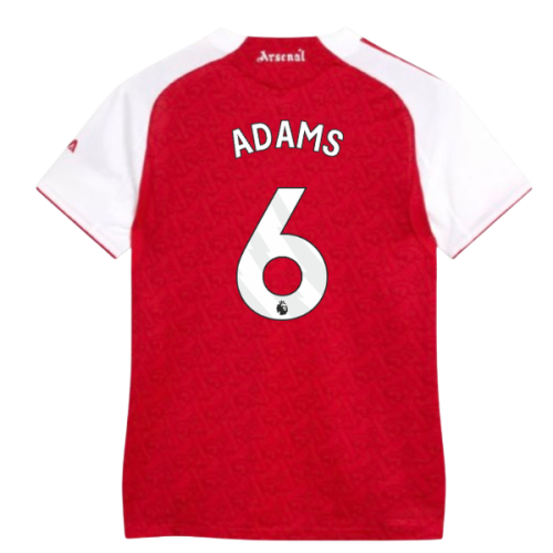 2025-2026 Arsenal Authentic Home Shirt (Womens) (Adams 6)