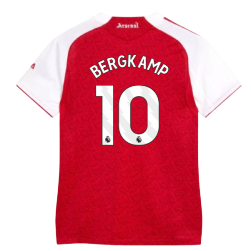 2025-2026 Arsenal Authentic Home Shirt (Womens) (Bergkamp 10)