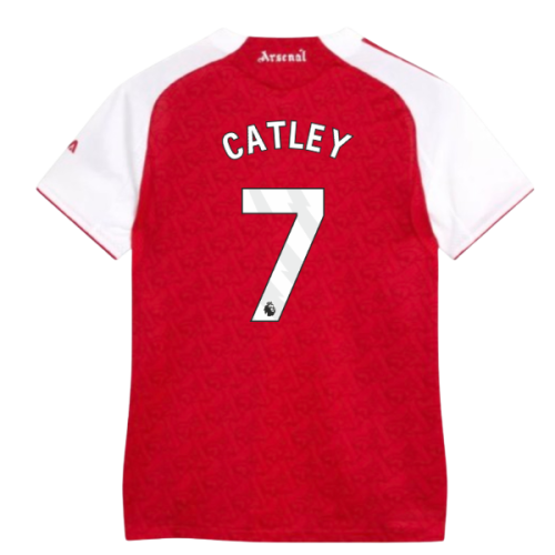 2025-2026 Arsenal Authentic Home Shirt (Womens) (Catley 7)