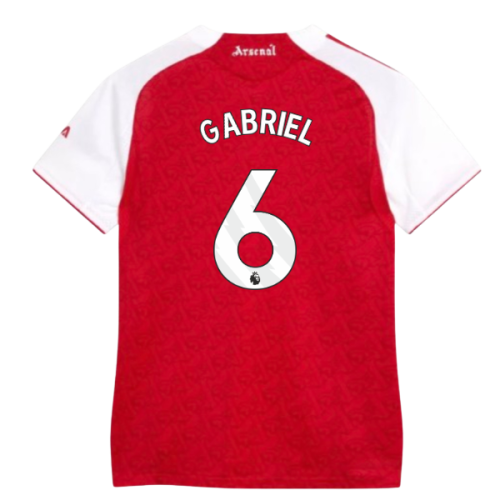 2025-2026 Arsenal Authentic Home Shirt (Womens) (Gabriel 6)
