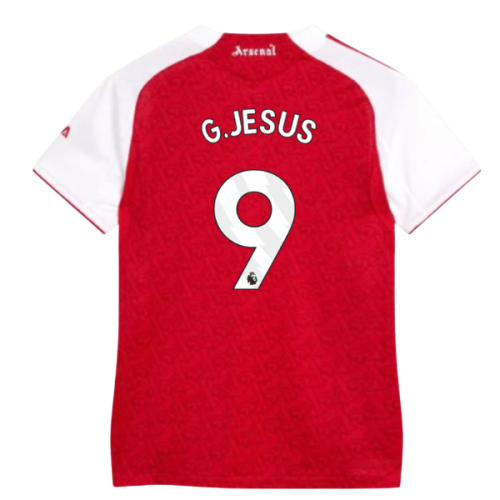 2025-2026 Arsenal Authentic Home Shirt (Womens) (G.Jesus 9)