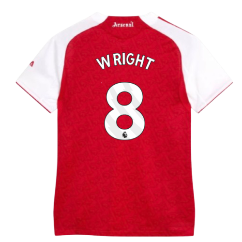 2025-2026 Arsenal Authentic Home Shirt (Womens) (Wright 8)
