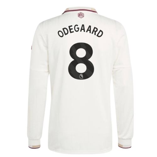2025-2026 Arsenal Authentic Long Sleeve Third Shirt (Odegaard 8)