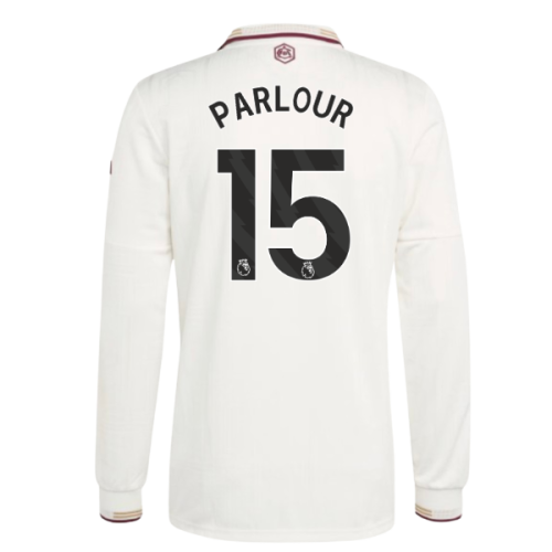 2025-2026 Arsenal Authentic Long Sleeve Third Shirt (Parlour 15)