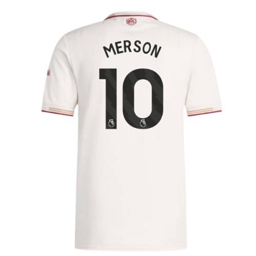 2025-2026 Arsenal Authentic Third Shirt (Merson 10)
