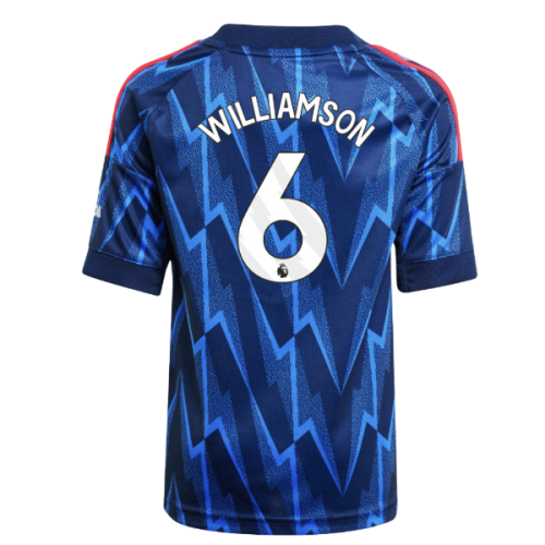 2025-2026 Arsenal Away Mini Kit (Williamson 6)