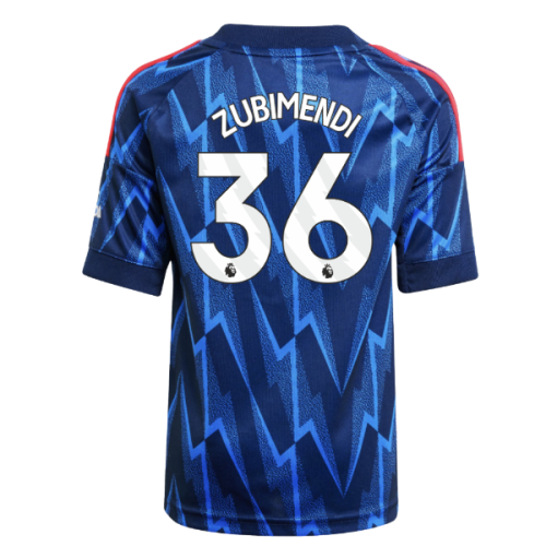 2025-2026 Arsenal Away Mini Kit (Zubimendi 36)