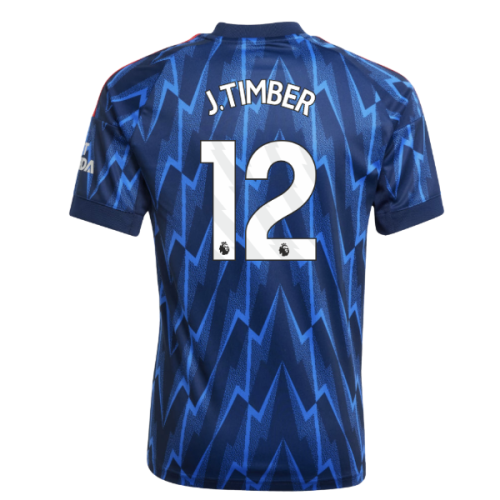 2025-2026 Arsenal Away Shirt (Kids) (J.Timber 12)