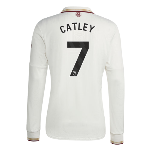 2025-2026 Arsenal Long Sleeve Third Shirt (Catley 7)