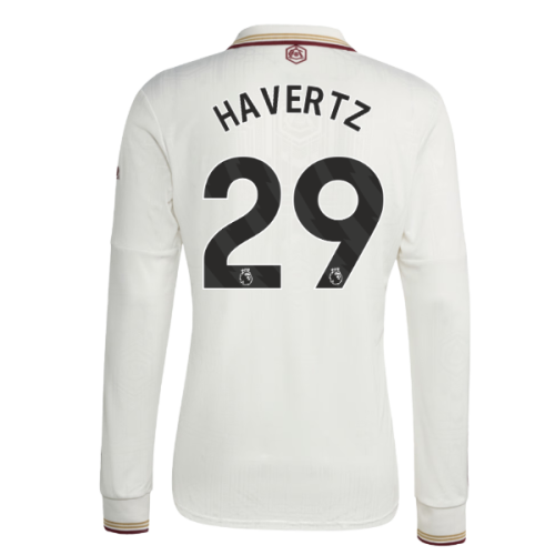 2025-2026 Arsenal Long Sleeve Third Shirt (Havertz 29)