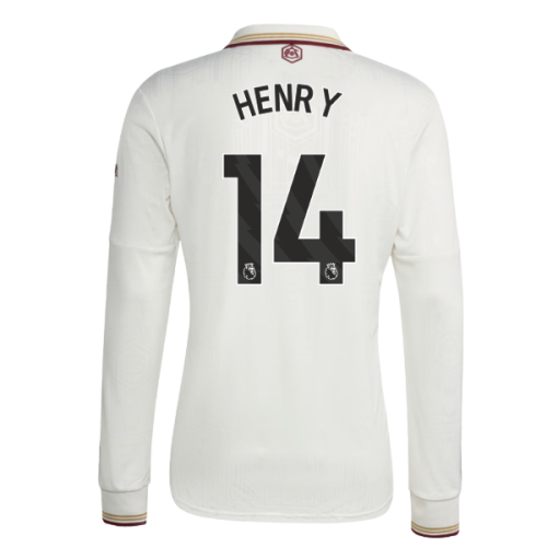 2025-2026 Arsenal Long Sleeve Third Shirt (Henry 14)