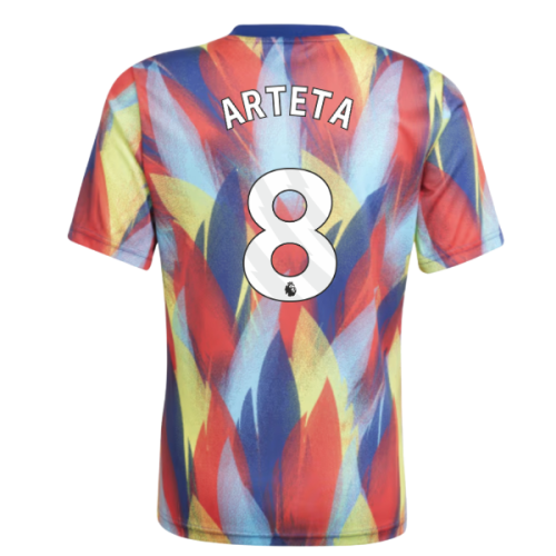 2025-2026 Arsenal Pre-Match Shirt (Victory Blue) - Kids (Arteta 8)