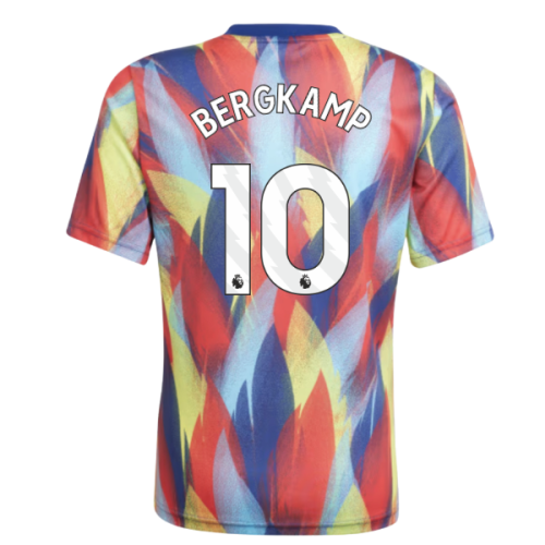 2025-2026 Arsenal Pre-Match Shirt (Victory Blue) - Kids (Bergkamp 10)