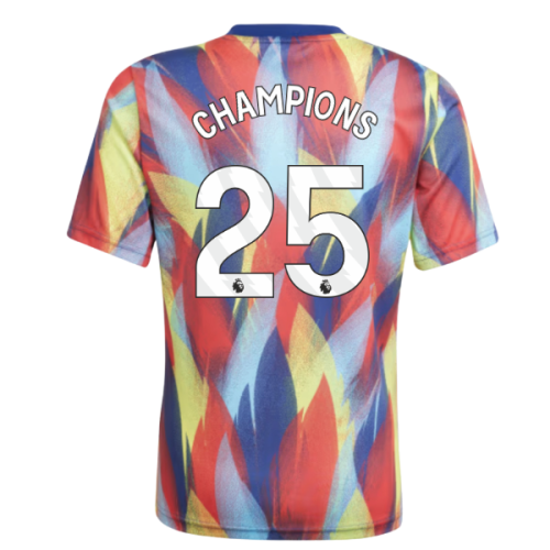 2025-2026 Arsenal Pre-Match Shirt (Victory Blue) - Kids (Champions 25)