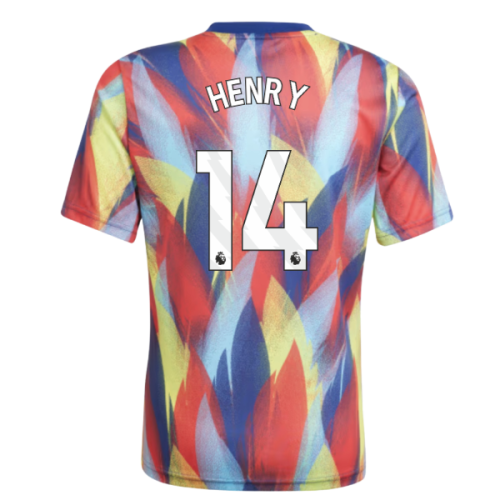 2025-2026 Arsenal Pre-Match Shirt (Victory Blue) - Kids (Henry 14)