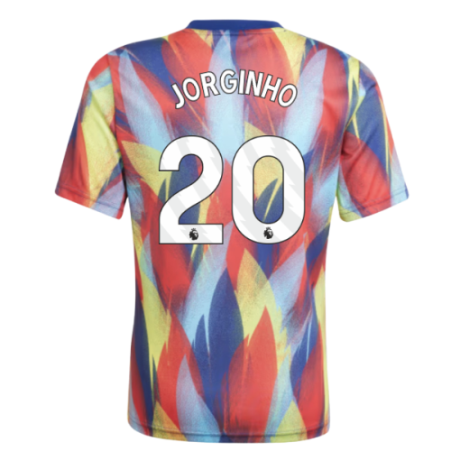 2025-2026 Arsenal Pre-Match Shirt (Victory Blue) - Kids (Jorginho 20)