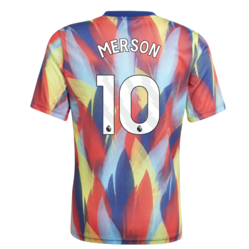 2025-2026 Arsenal Pre-Match Shirt (Victory Blue) - Kids (Merson 10)