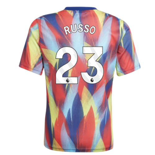 2025-2026 Arsenal Pre-Match Shirt (Victory Blue) - Kids (Russo 23)
