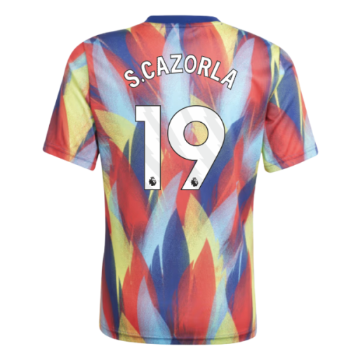 2025-2026 Arsenal Pre-Match Shirt (Victory Blue) - Kids (S.Cazorla 19)