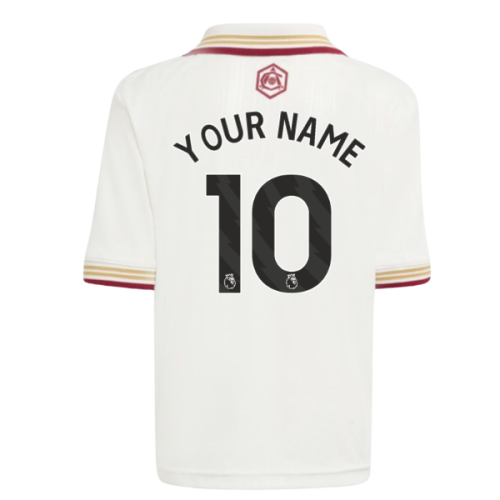 2025-2026 Arsenal Third Mini Kit (Your Name)