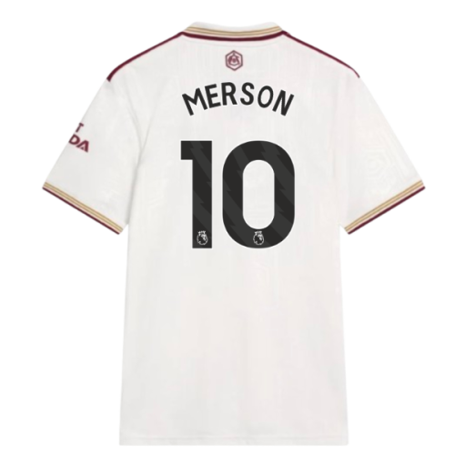 2025-2026 Arsenal Third Shirt (Merson 10)