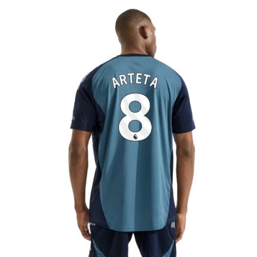 2025-2026 Arsenal Training Shirt (Blanch Blue) (Arteta 8)