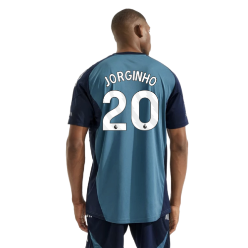 2025-2026 Arsenal Training Shirt (Blanch Blue) (Jorginho 20)