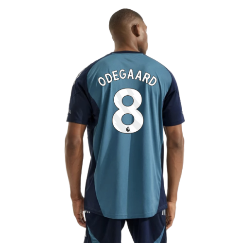 2025-2026 Arsenal Training Shirt (Blanch Blue) (Odegaard 8)