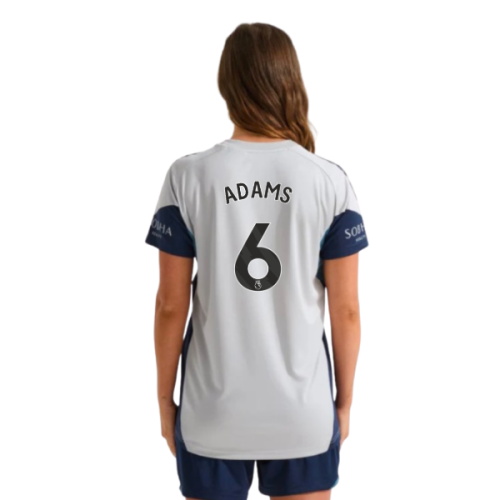 2025-2026 Arsenal Training Shirt (Grey Two) - Womens (Adams 6)
