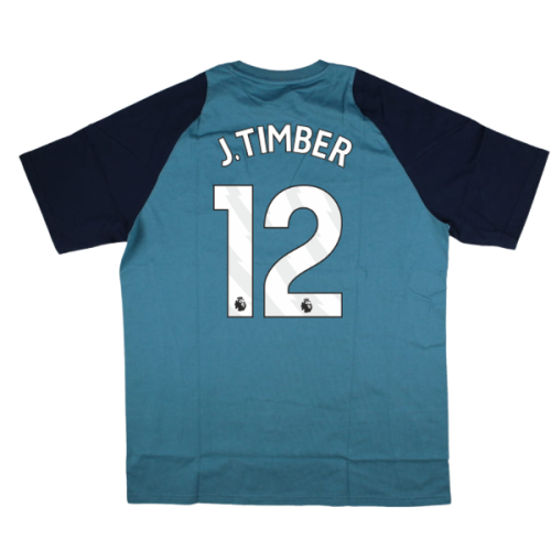 2025-2026 Arsenal Training Tee (Blanch Blue) (J.Timber 12)