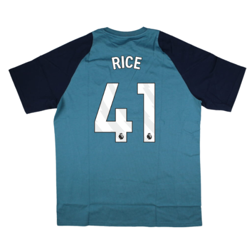 2025-2026 Arsenal Training Tee (Blanch Blue) (Rice 41)