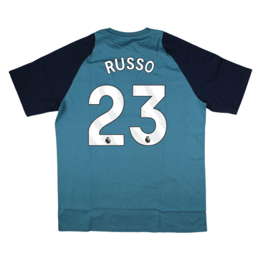2025-2026 Arsenal Training Tee (Blanch Blue) (Russo 23)