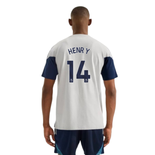 2025-2026 Arsenal Training Tee (Grey) (Henry 14)